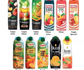 MEYVE SUYU ÇEŞİTLERİ